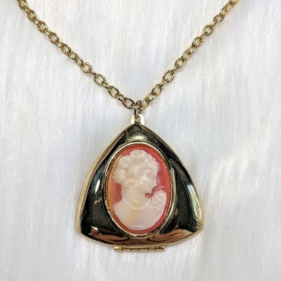 Jewelry - Cameo Locket Necklace Jewelry - Cameo Locket Necklace